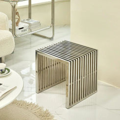 Nordic Stainless Steel Chair,Small Stool,Leisure Low Stools,Customized Furniture,Home,Living Room,Entrance,Shoe Changing,Chairs