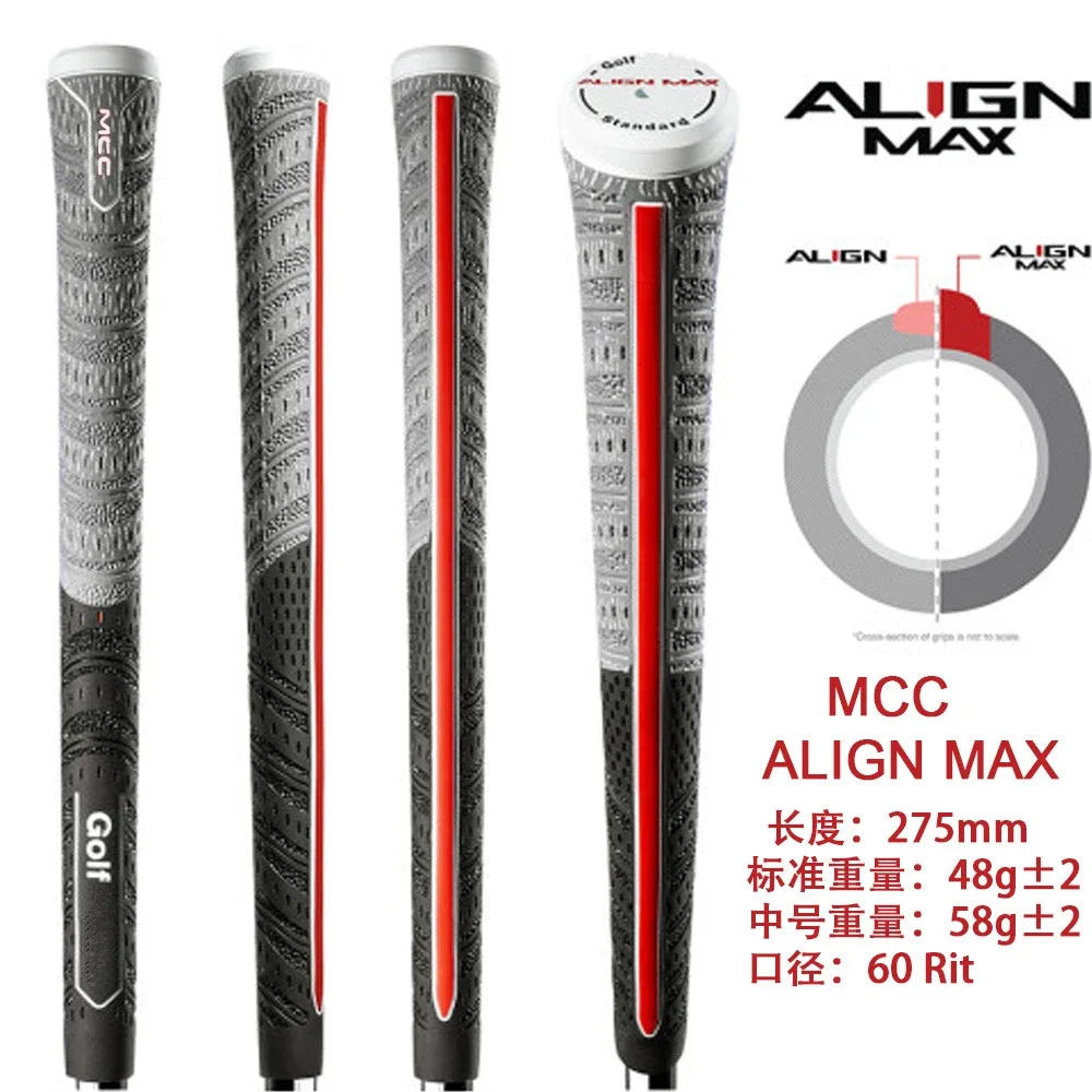 Description Picture 4 of item13Pcs Cotton Yarn MC PLUS4 ALIGN MAX Putter Golf Grips Wan Midsize Standard  Kit Carbon Iron and Wood 5