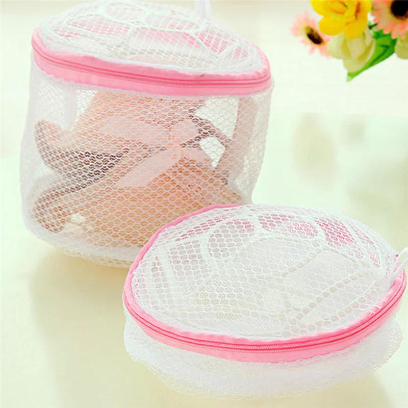 Description Picture 2 of itemHome Use Lingerie Washing Mesh Clothing Underwear Organizer Washing Bag Useful Mesh Net Bra Wash Bag Zipper Laundry Bag Lash Bag