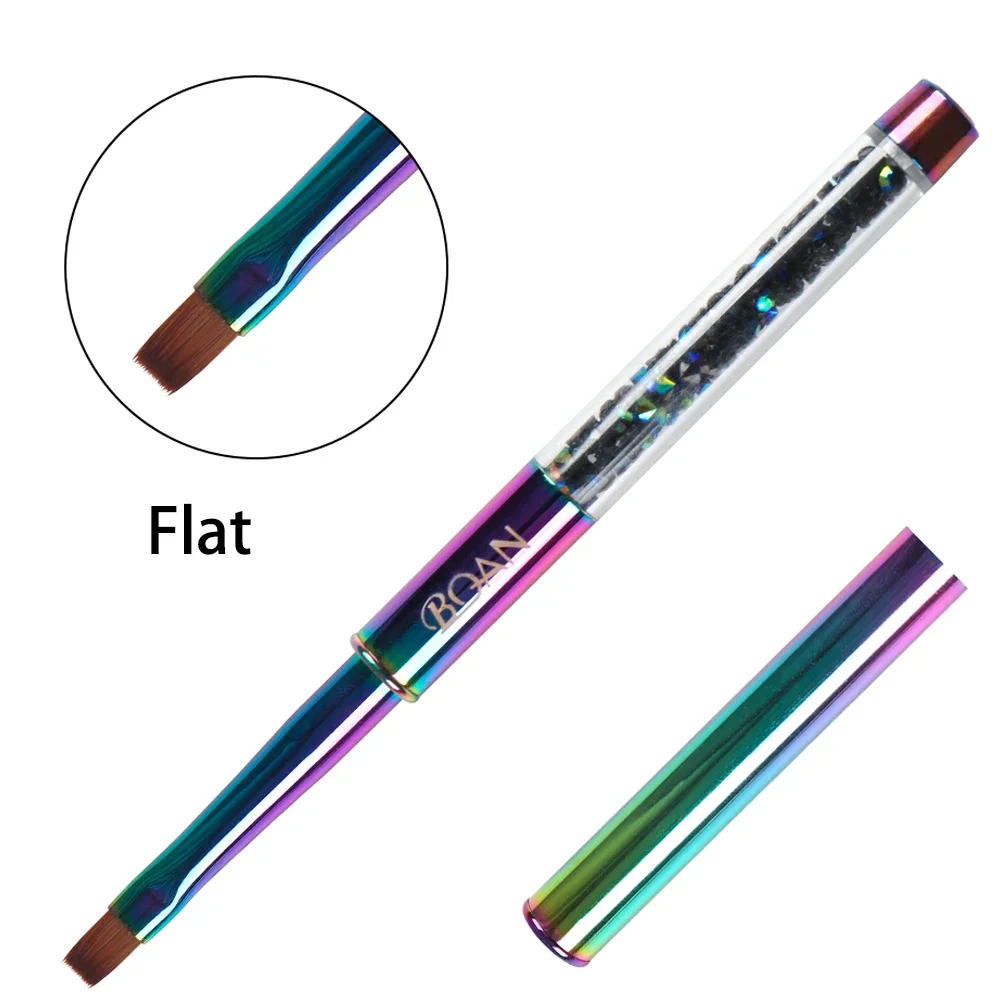 Description Picture 6 of itemRainbow Nail Brush Gel Brush For Manicure Acrylic UV Gel Extension Pen For Nail Polish Painting Drawing Brush Paint Tools