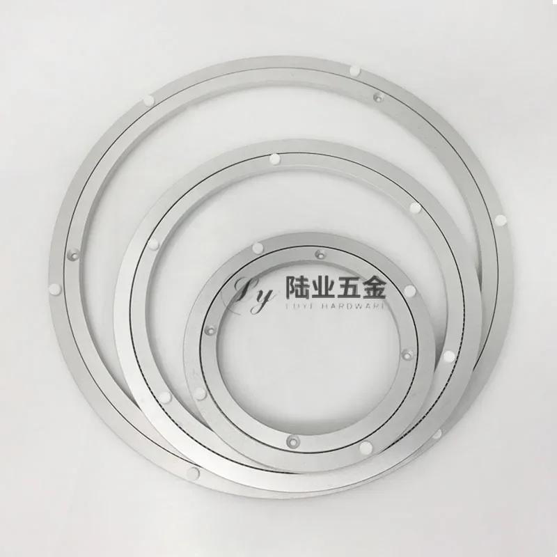 Description Picture 5 of item4/5.5/8/10/12/14/16 Inch Design Lazy Susan Aluminum Ball Bearing Turntable Bearings Swivel Plate
