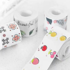 Kitchen Sink Waterproof Tape Anti Mold Sink Corner Tape PVC Sealing Strip Printed Stickers Tape Caulk Strip Self Edge
