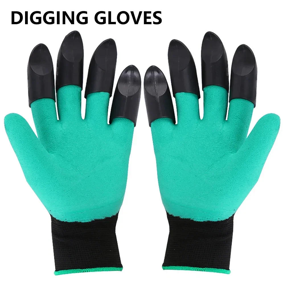 Description Picture 3 of itemGarden Gloves with Double Fingertips Claws Waterproof Gardening Working Gloves for Digging Planting Weeding Seed Tools