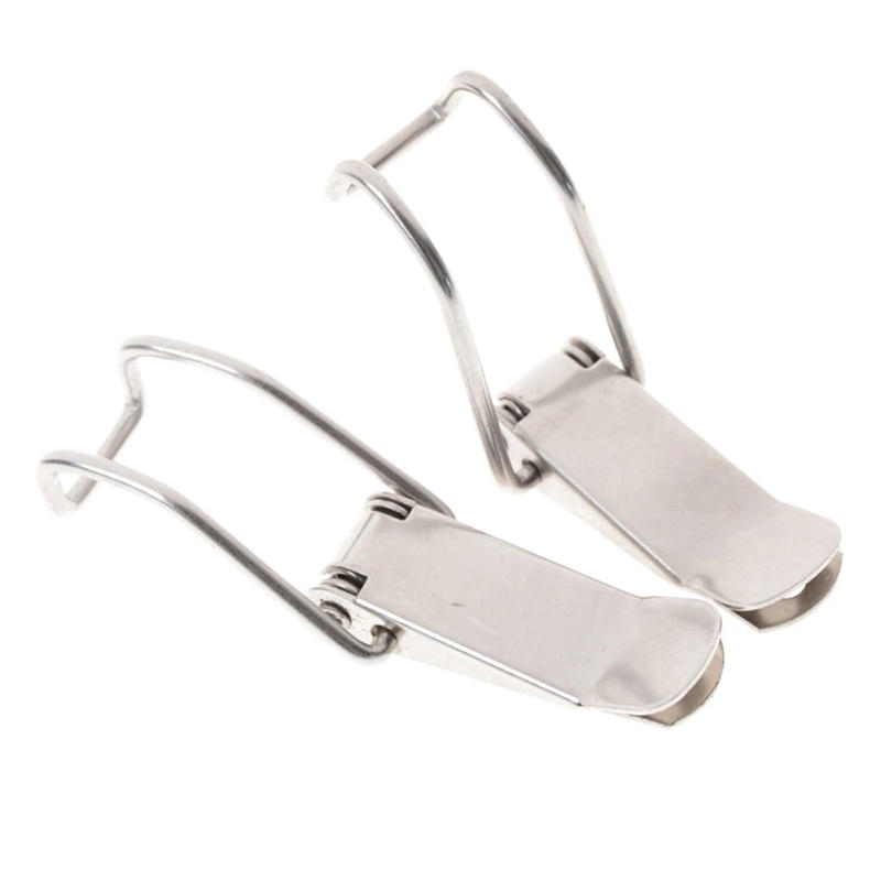 Description Picture 6 of itemBucket Hook Buckle Lock Box Hasp Cabinet Hardware For Storage Home Improvement Latch Lock Lock Spring Lron Cabinet