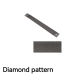 Diamond pattern