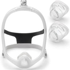 Original Respironics DreamWisp nasal mask for CPAP Includes 3 nose pads (L/M/S), a headband, a frame and 2 clips