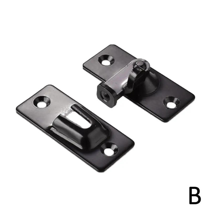 Description Picture 4 of item1pc Door Lock Buckles 90 Degree Buckle Right Angle Hook Lock Bolts Stainless Steel For Sliding Door Casement Sheds Hardware O6G2