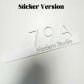 White Sticker