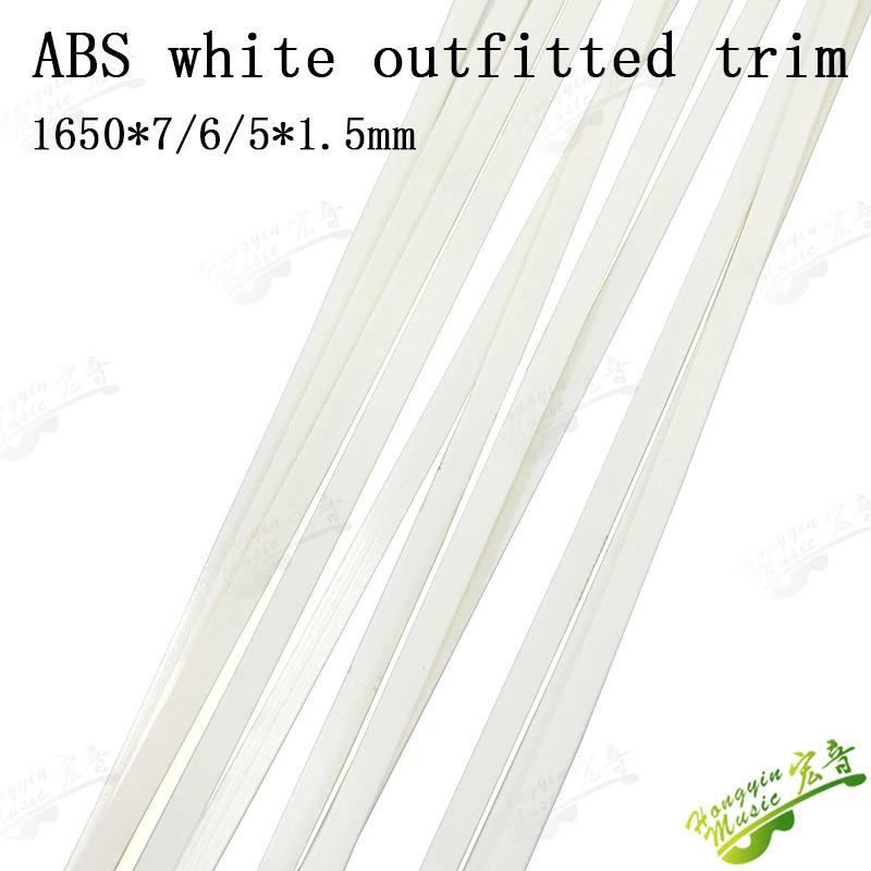 Description Picture 5 of item10 ABSPcs Guitar Binding Purfling Strips ABS Guitar Parts Accessories for Luthier Supplies Guitar body fingerboard binding1650*6