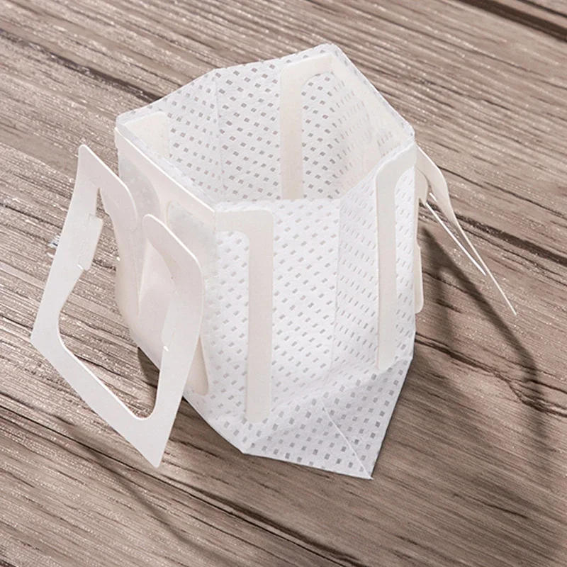 Description Picture 5 of item50pcs Coffee Filter Paper Bags Disposable Drip Coffee Bag Handle Hanging Ear Espresso Coffee Accessories Tea Tool