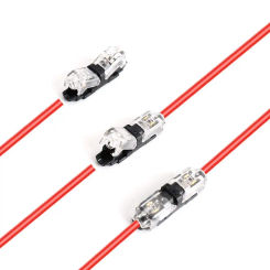 H1 Wire Connectors Low Voltage Wire Connectors Solid Connection,I Tap Wire Connectors, I Type 1 Pins Wire Splice Connectors