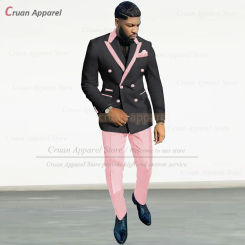 Luxury Suit Sets For Men Wedding Party Formal Blazer Pants 2 Pieces Piano Performance Tailor-made Classic Slim Fit Outfits