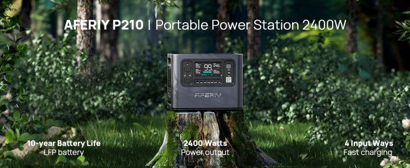 Description Picture 2 of itemPortable Power Station 2400W 2048Wh Power Station LiFePO4 Battery Quick Charge in 1.5H 6 AC Outlets UPS Solar Generator