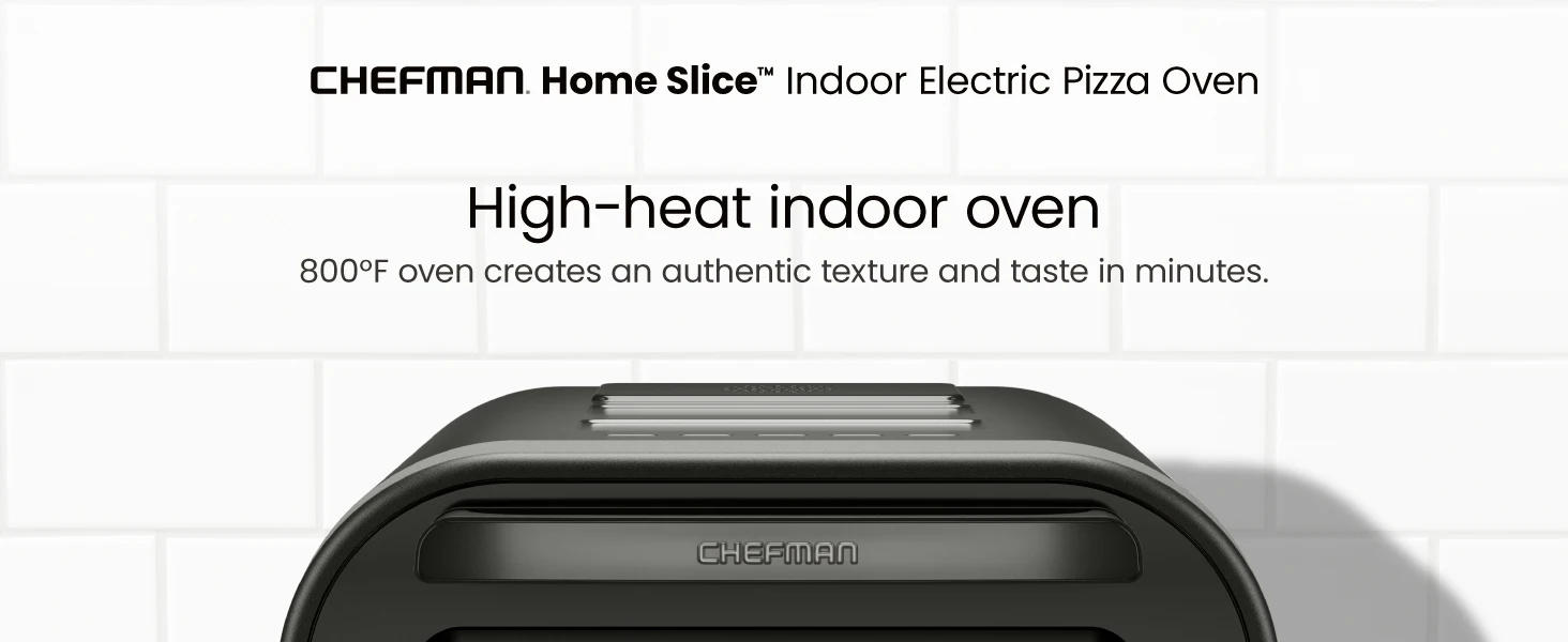 Description Picture 2 of itemIndoor Pizza Oven - Makes 12 Inch Pizzas in Minutes, Heats up to 800°F - Countertop Electric Pizza Maker with 5 Touchscreen Pres