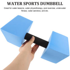 Water Weight Triangle Water Aerobics Equipment Weights Dumbbell Pool Weight Swimming Yoga Exercise Accessory