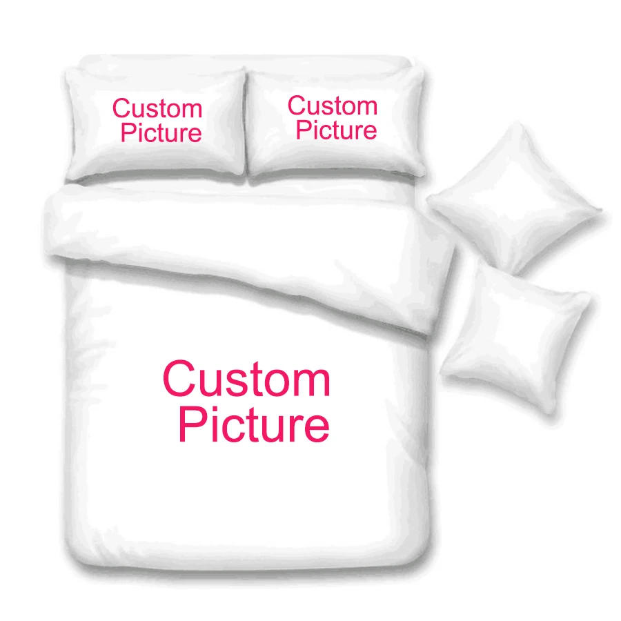 Description Picture 3 of itemNew Custom Bedding Set Customized 3D Printed Duvet Cover Sets with Pillowcase Twin Full Queen King Size POD Dropshipping