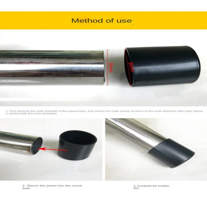 Description Picture 6 of itemChair Chair Foot Cover Furniture Legs Table Rubber Feet End Insert PVC Silent Anti-skid Floor Protective Cap Round Leg Pads Home