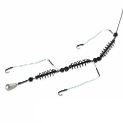 Ready Tied Fishing Tackle Fishing Hook Artificial Bait Cage Set Fishing Feeder Carp Sinker Swivel Line Fish Feeders Fishing Tool