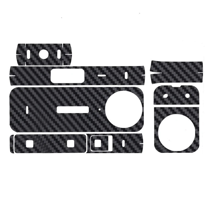 Description Picture 5 of item3D Carbon Fiber Grain PVC Stickers Film Full Body Cover Scratch-proof Decals Skin for Insta360 One X4 / One X3 Protector Wrap