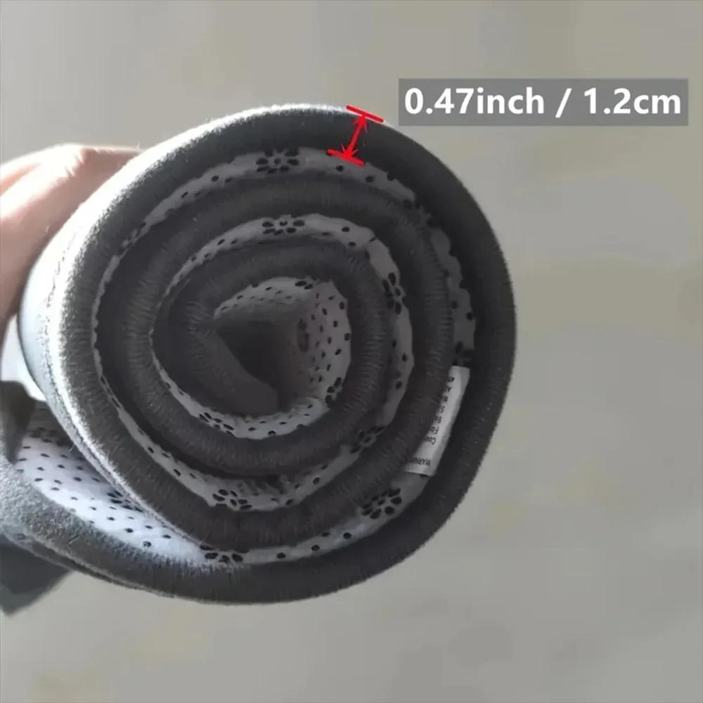 Description Picture 6 of itemCurved Bathroom Mat - Thickened Absorbent Non-Slip Shower Mat, Dirt Resistant Toilet Door Mat for Bathroom & Entrance rug  mat