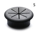 1Pc Flexible Silicone Cable Hole Cover Desk Cord Grommet Rubber Grommets