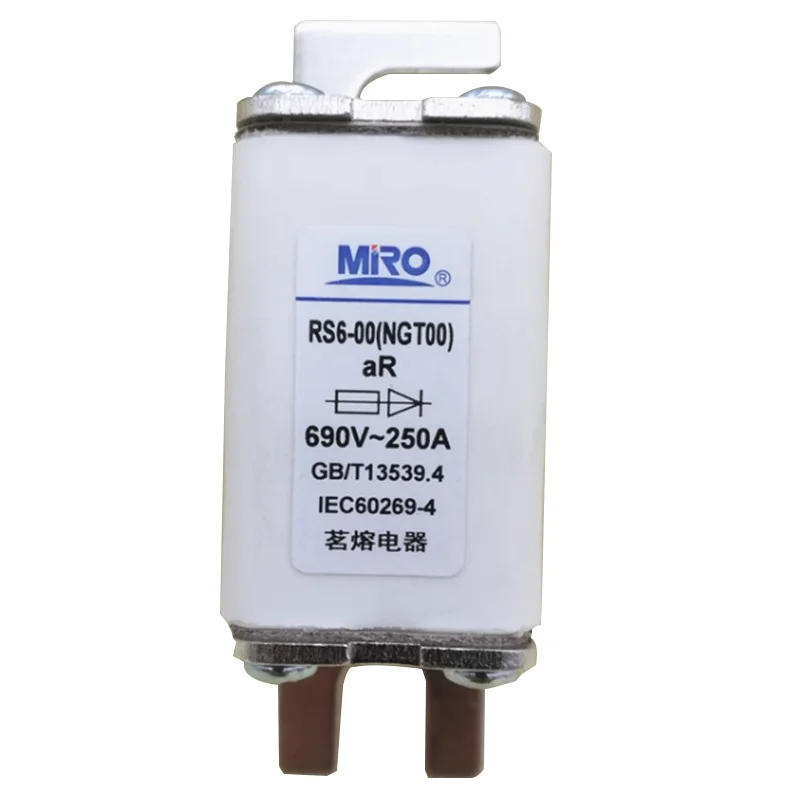 Description Picture 6 of itemMRO Quick fuse RS711B RS6-00 NGT00 800V 250A 200A 180A 160A 150A 125A Fast acting Fuse