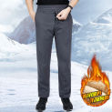 Male Fleece Pants 2024 Mens Cashmere Sweatpants Winter Warm Lamb Wool Trousers Mens Autumn Winter Casual black gray Pants 5XL