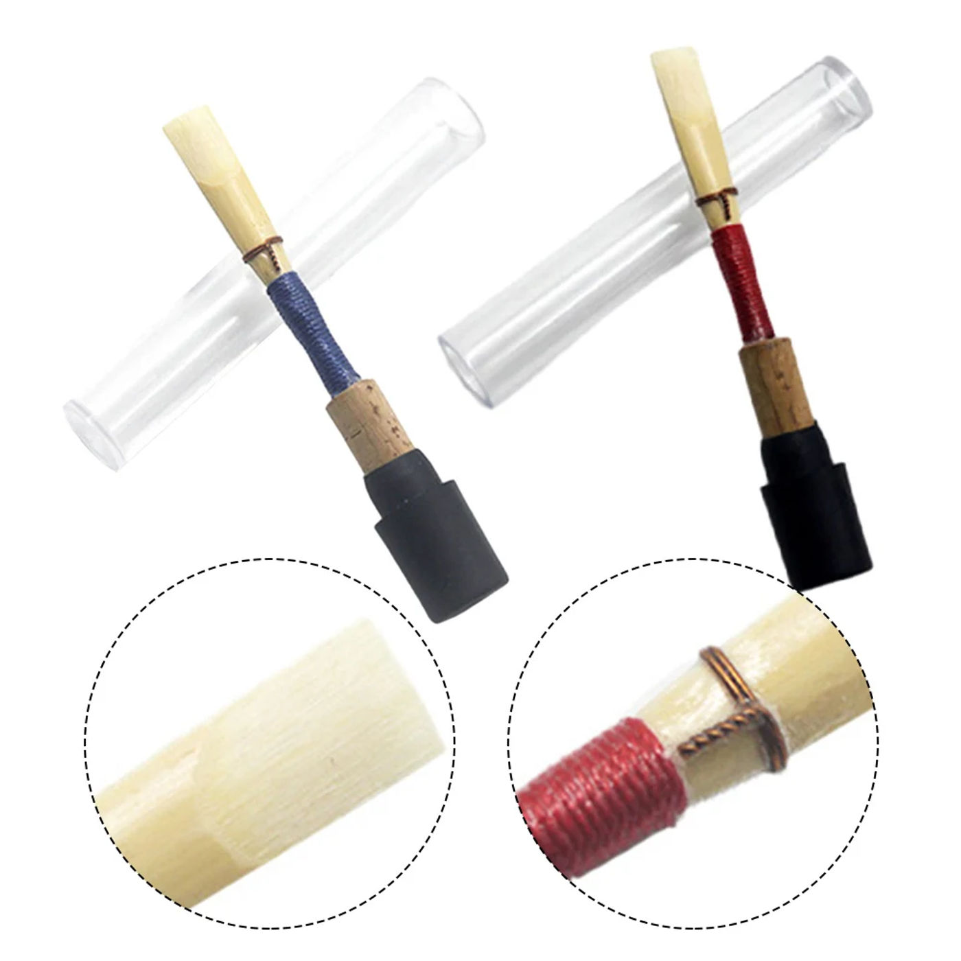 Description Picture 2 of itemReed Oboe Reed Medium Wind Instrument Part Oboe Reeds Concentrated Tone Good Vibration. Soft Beauty Soft Mouthpiece