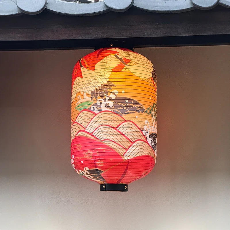 Description Picture 3 of itemJapanese Lanterns Japanese Style Decoration Cooking Izakaya Lanterns Indoor Paper Outdoor Handmade Lanterns