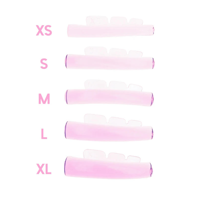 Description Picture 3 of itemNew 5 Pairs Pink Silicone Eyelash Extension Pads Shell Crown Shape Self-Adhesive Lash Lift Perm Pads for Eyelash Grafting