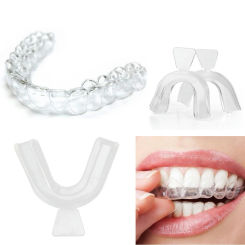 2-10PCS Mouth Guard Silicone Teeth Night Protector for Bruxism Grinding Anti-snoring Teeth Whitening Boxing Protection