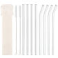 8pcs Mixed white