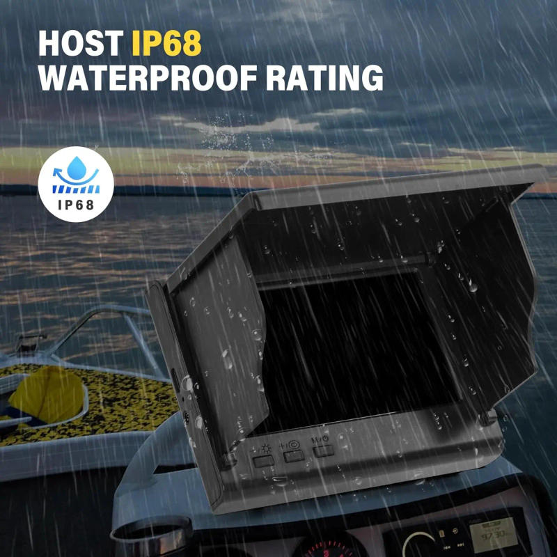 Description Picture 5 of item4.3 inch Fish Finder Camera Underwater fishing Camera Wide-angle Infrared Night Vision IPS Display for Ice River and Boat