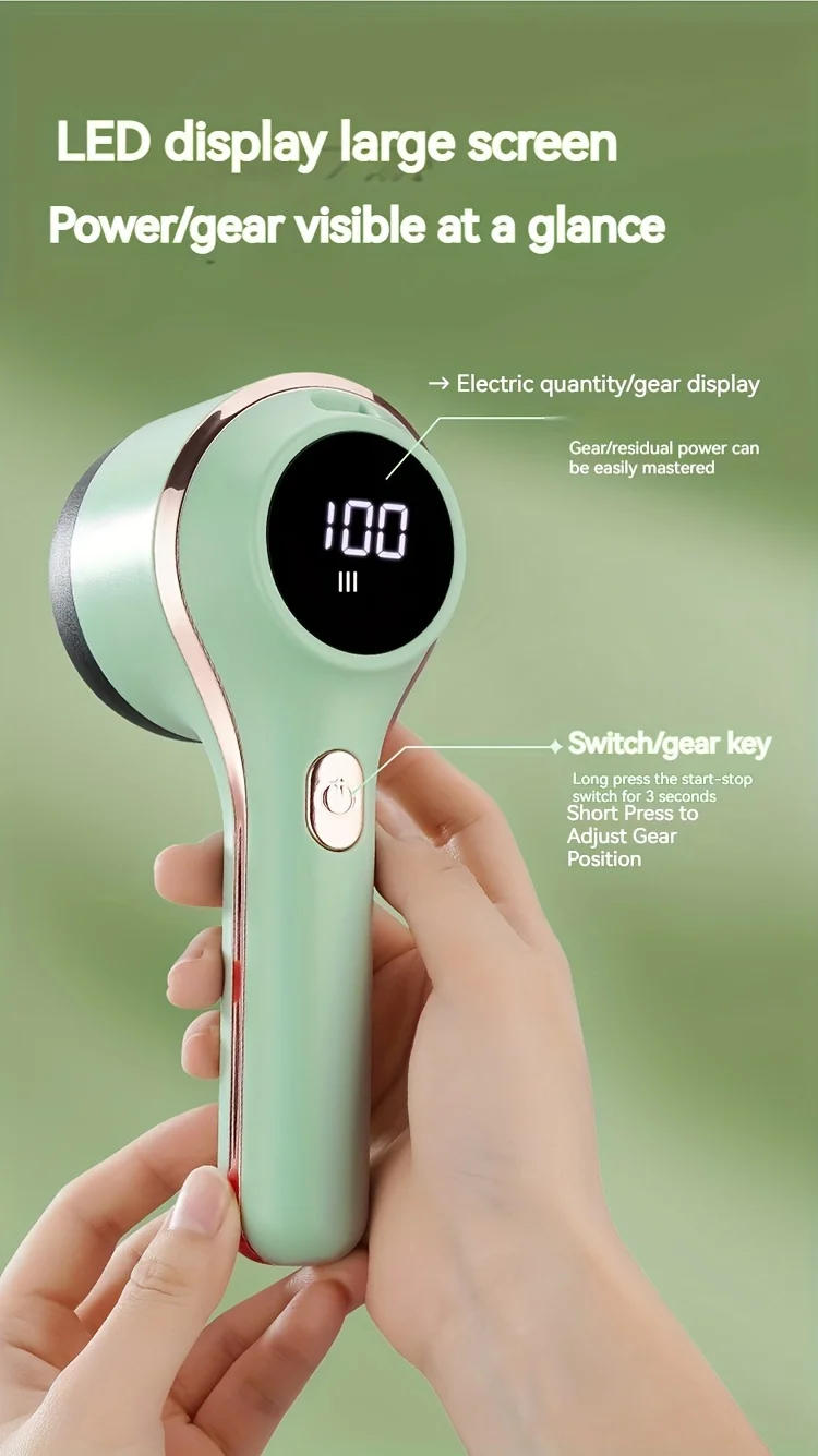 Description Picture 2 of itemLint Remover Electric USB Rechargeable Clothes Shaver Power Removes Lint From Clothes Cleaning Brush Take Out of Clothes