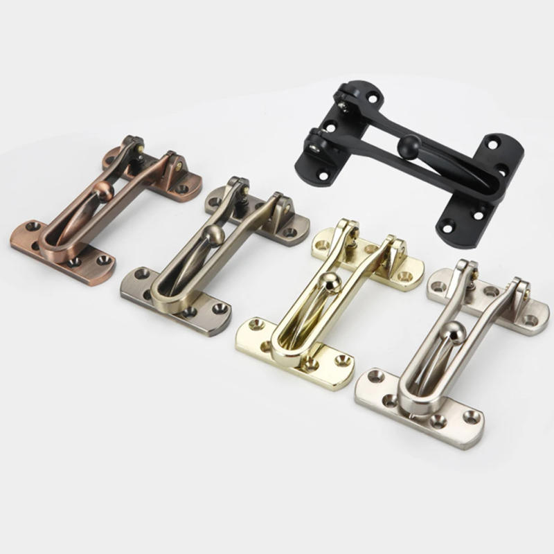 Description Picture 3 of itemZinc Alloy Hasp Latch Lock Door Chain Anti-theft Clasp Window Cabinet Locks Tools For Home Hotel Door Security Hardware