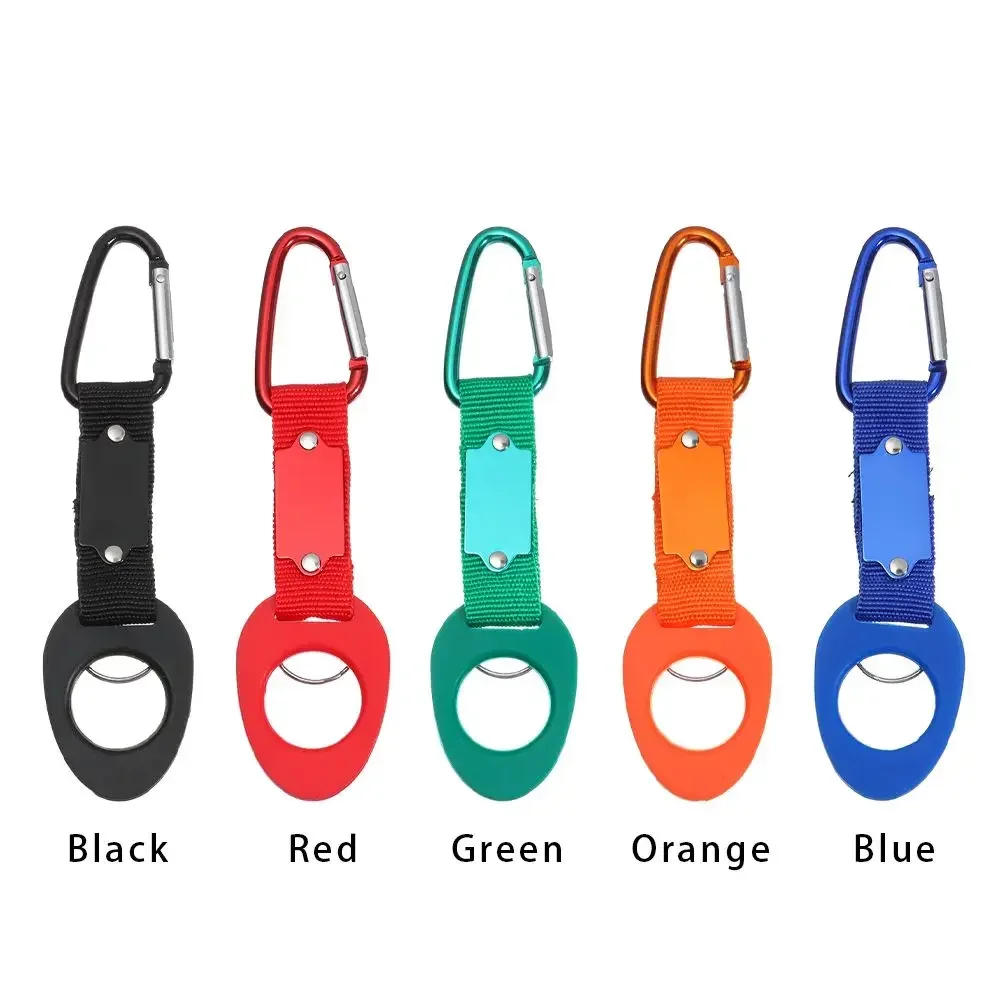 Description Picture 4 of item1PC Water Bottle Holder Clip Outdoor Camping Hiking Sport Kettle Buckle Carabiner Belt Backpack Hanger Hook Climbing Accessories