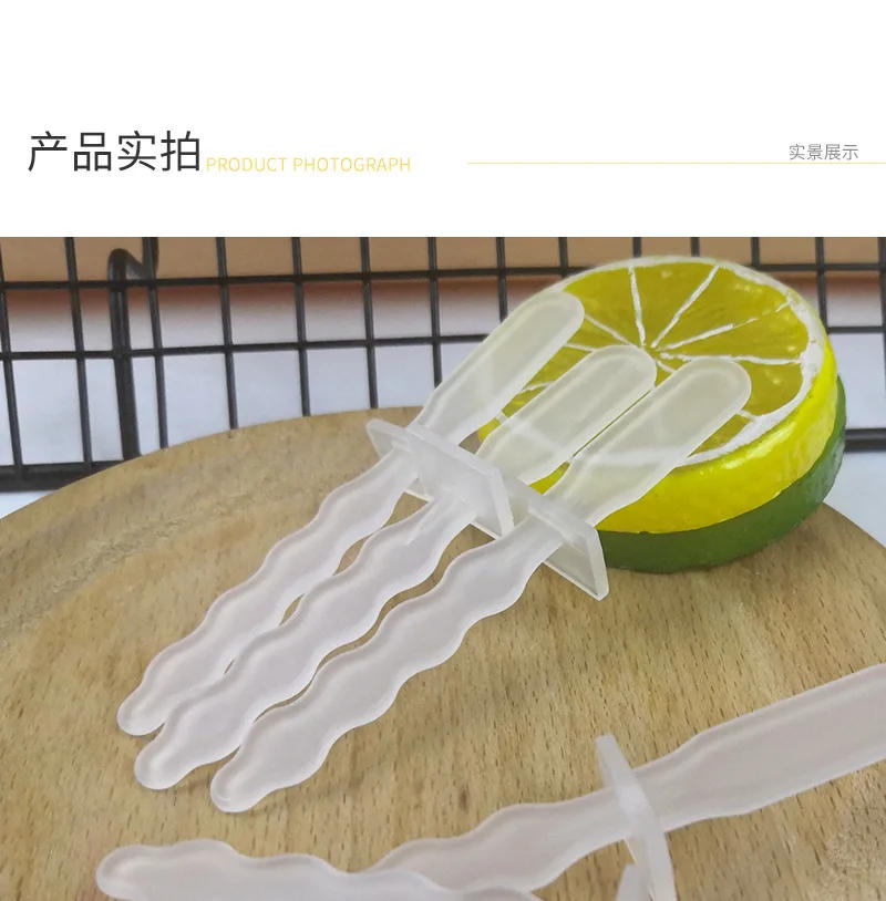 Description Picture 5 of item20/50pcs  Reusable Ice Cream Sticks Silicone Popsicle Sticks DIY Crafts Creamsicle Cakesicle Cake Candy Pop Sticks Ice Lollies