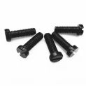 300/500Pcs GB65 DIN84 ISO1207 Black Steel Slotted Cheese Head Screws Slotted Grooving Screw M2-M8