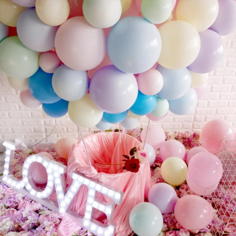 Description Picture 3 of item10/20/30Pcs Latex Balloons Pastel Candy Wedding Party Birthday Decoration Balloons Baby Shower Decor Air Globos