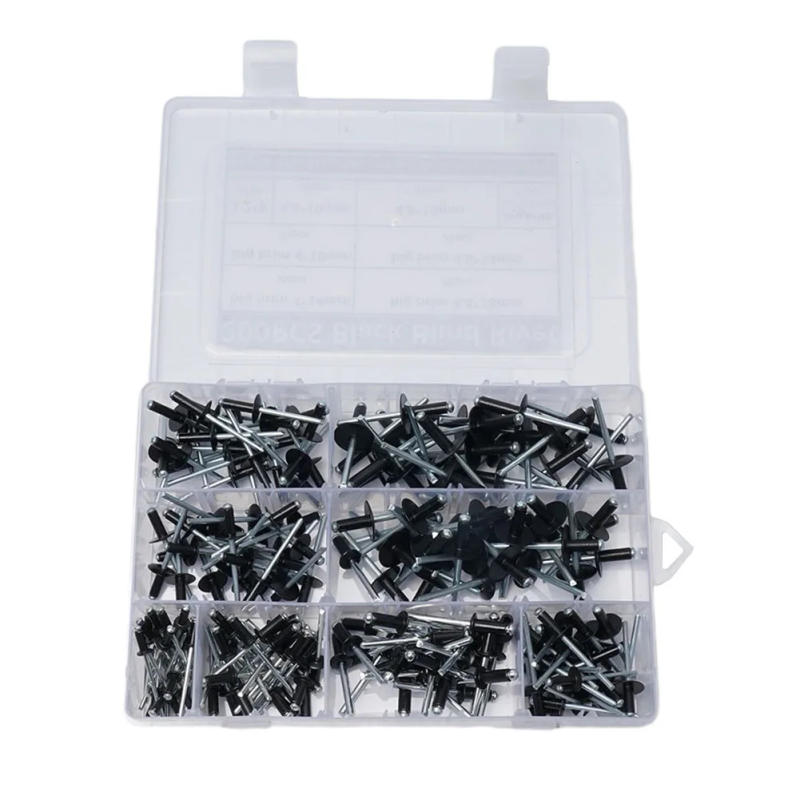 Description Picture 3 of itemBlind Multi-Grip POP-Rivet Rivet Flanges Equipment Fasteners Aluminum Aluminum Alloy Automobiles Set Standard 200Pcs Assorted