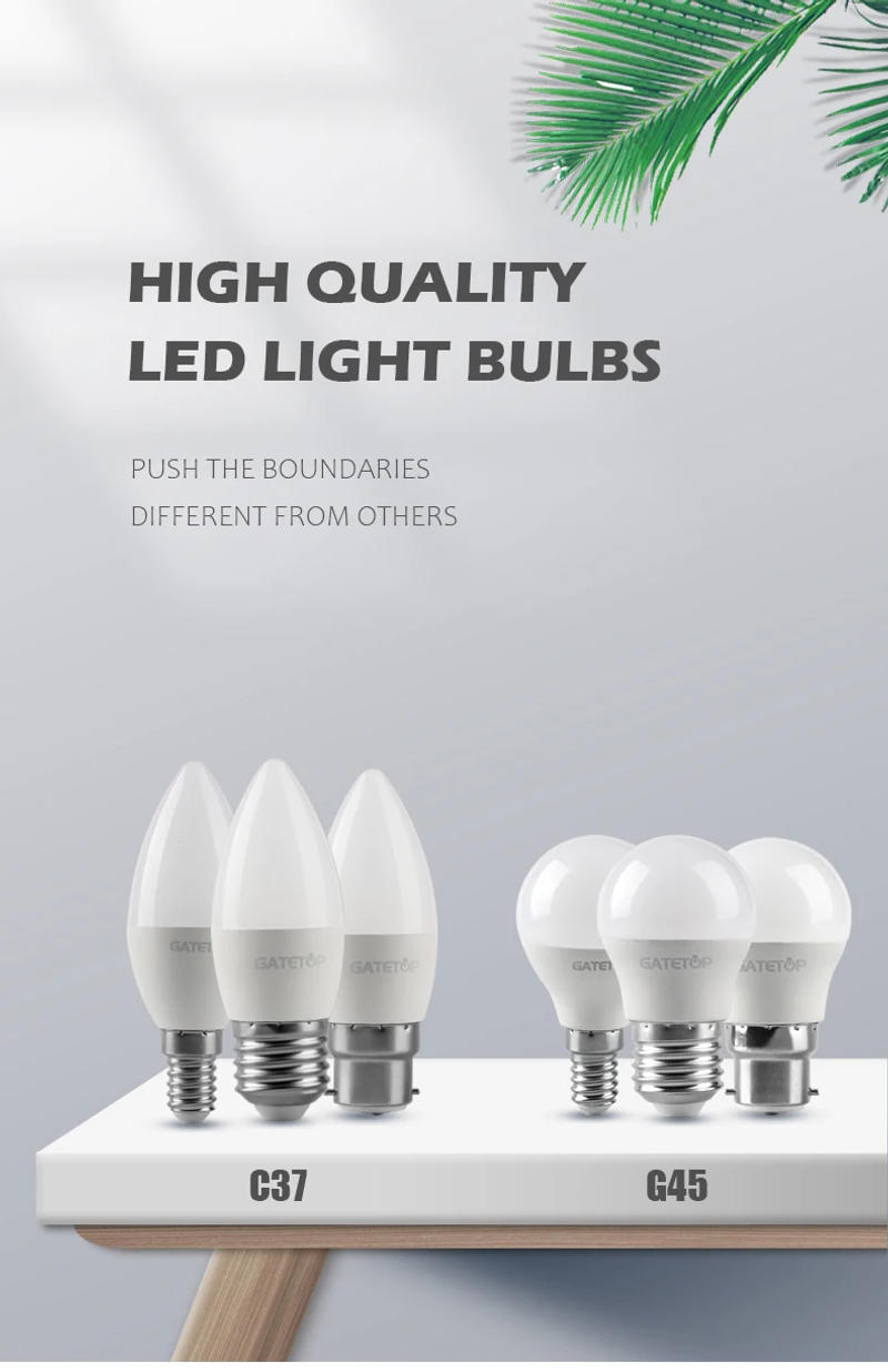 Description Picture 2 of itemMini LED G Light Candle Light AC110V AC230V High Lumen E27 B22 E14 3W-7W Warm White Light Suitable for Home Lighting