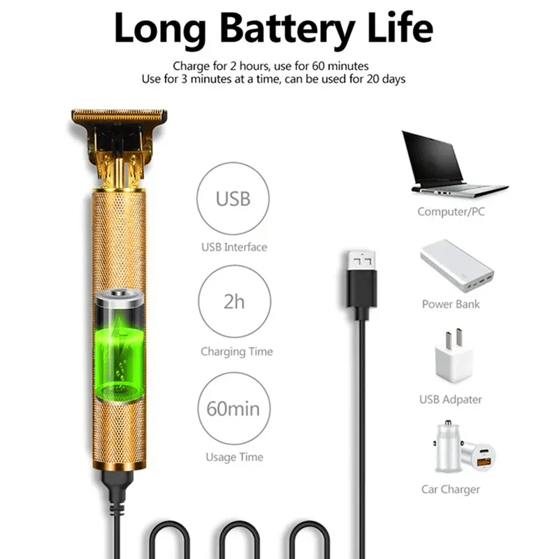 Description Picture 3 of itemAA20-Hair Cutting Machine Barber For Men Professional Hair Trimmer Wireless Electric Hair Clipper Men Beard Shaver Easy Install