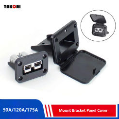 1/2PCS 50A 120A 175A Battery Quick Connector Mount Bracket Panel Cover For Caravan Camper Boat Truck Cable Connectors Plug
