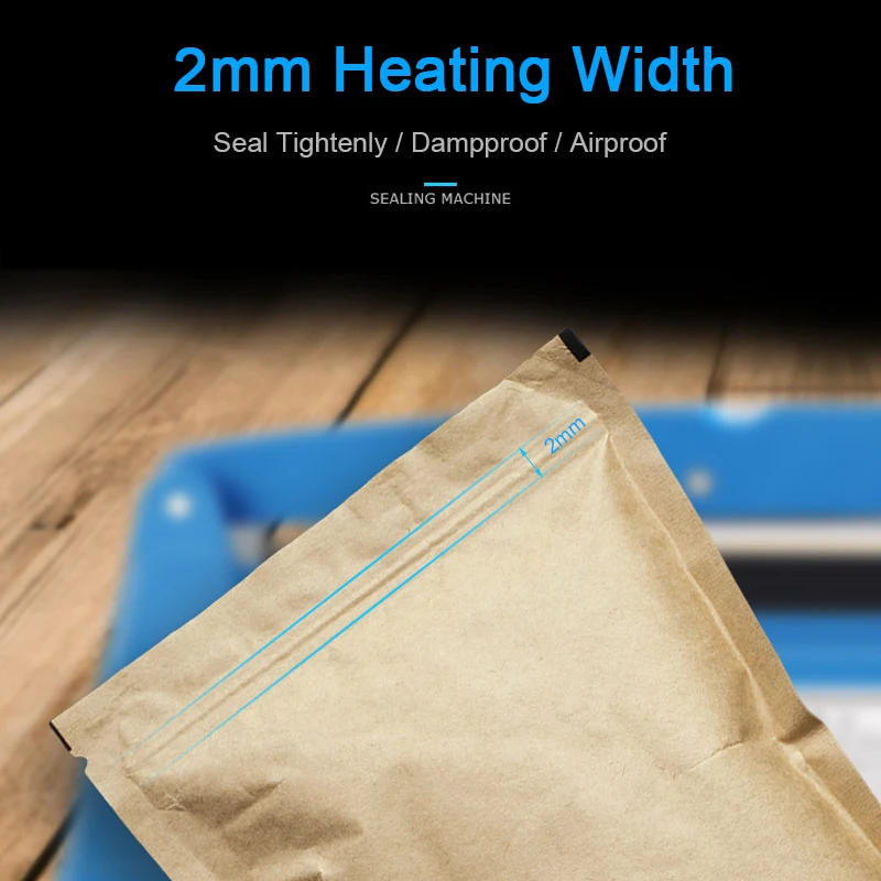 Description Picture 6 of item40cm Hand Pressure Electric Food Sealer Household Heat Sealing Machine for Kraft Paper Plastic Bag Packing Machine Kitchen Tool