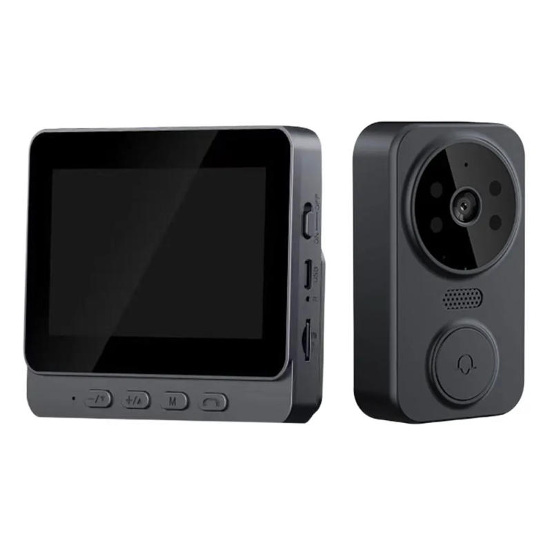 Description Picture 4 of itemVideo Intercom Door Cameras IR Night Vision Digital Door Viewer 2.4G WiFi 800mAh Battery Digital Magic Door Eye Two-Way Intercom