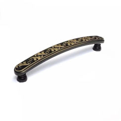 5 Inch(128mm) Zinc alloy Antique Copper Cabinet Handle Furniture Hardware Handle 2Pcs/set