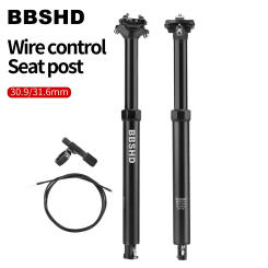 BBSHD Bike Dropper Seat Post 30.9/31.6/27.2x425mm Internal Routing Cable Remote Wire Control Lift Seat Tube Mtb Seatpost