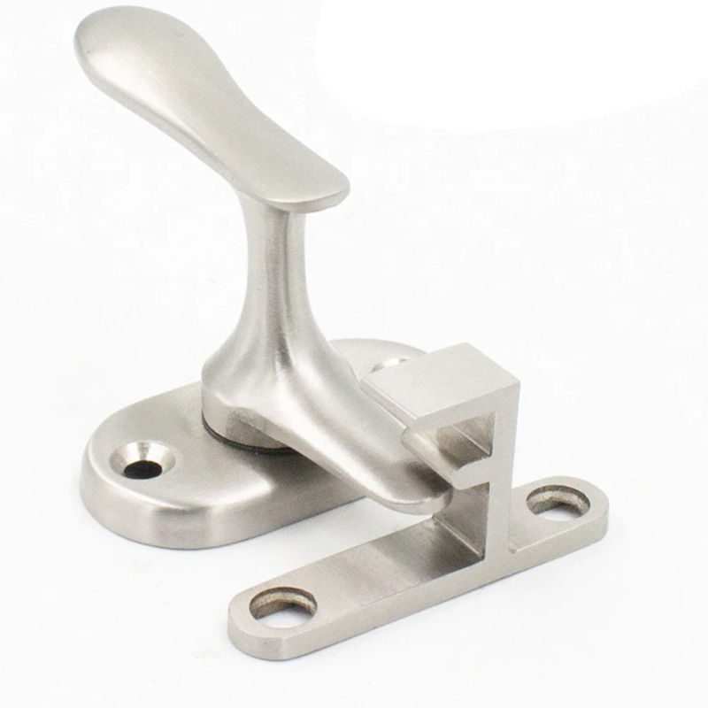 Description Picture 3 of itemDoor Lock Stainless Steel Latch Anti-Theft Lock Door Buckle Wooden Door Latch Bolt  Exposed Installation Handle Latch