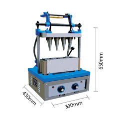 Commercial Ice Cream Cone Maker High Efficiency Ice Cream Waffle Cone Maker Machine Con Ice Cream Machine