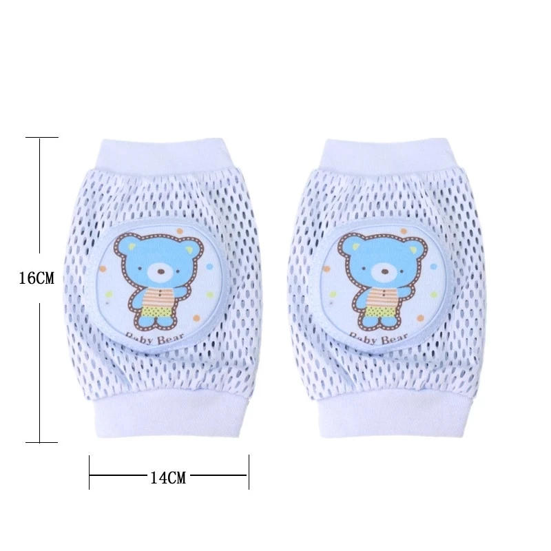 Description Picture 5 of itemKids Girl Boy Crawling Elbow Toddlers Baby Knee Pads Safety Mesh Kneepad Protector Leg Warmer Cushion Legging Infants Children